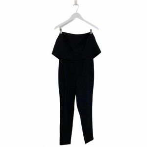 Missguided Black Tube Fashion CLassy Jumpsuit